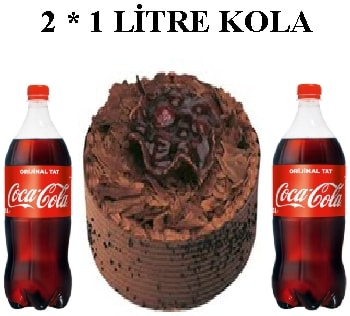 Krokanlı Beyaz Çikolatalı Pasta